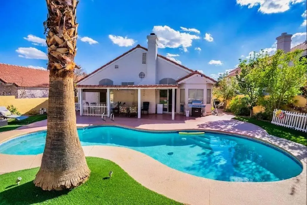 Villa Pet Friendly Rancher With Pool/Sw Las Vegas Estados Unidos da América